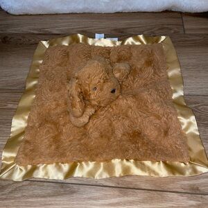 Cloud Island Brown Puppy Dog Lovey Security Blanket